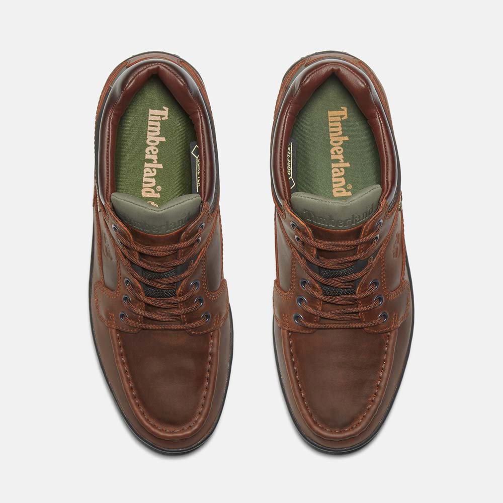 ティンバーランド ヘリテージ GTX モックトゥ ミッド Timberland HERITAGE GTX MOC TOE MID MD BROWN FULL GRAIN ブラウン メンズ シューズ GORE-TEX TB037042214
