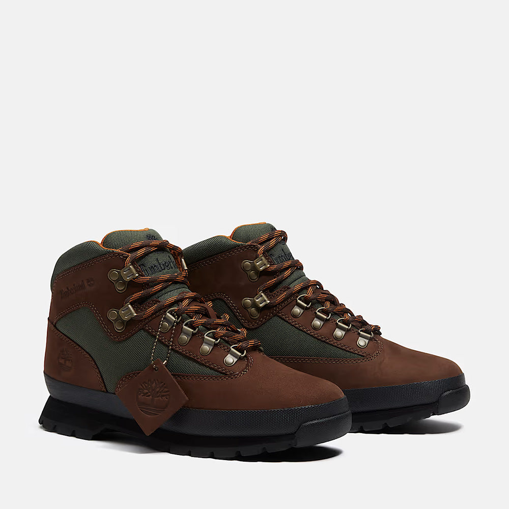 ティンバーランド ユーロハイカー ミッドレースブーツ Timberland EURO HIKER MID LACE BOOT ダークブラウン メンズ シューズ TB0A2PUSW07