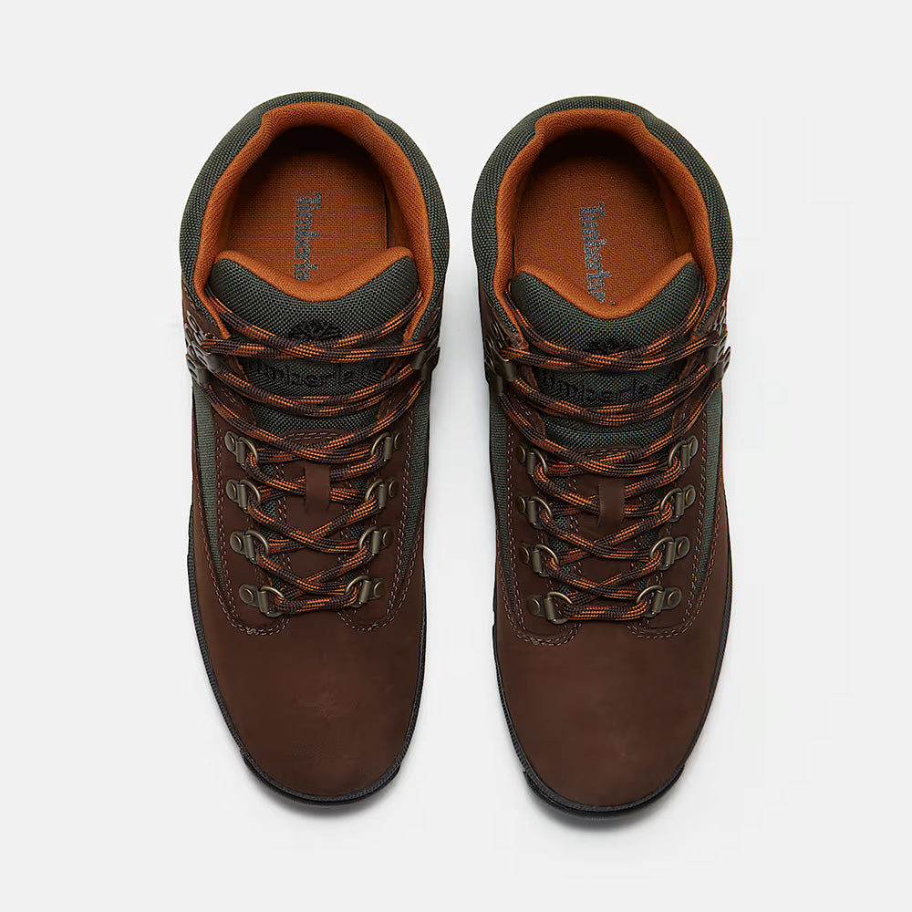 ティンバーランド ユーロハイカー ミッドレースブーツ Timberland EURO HIKER MID LACE BOOT ダークブラウン メンズ シューズ TB0A2PUSW07