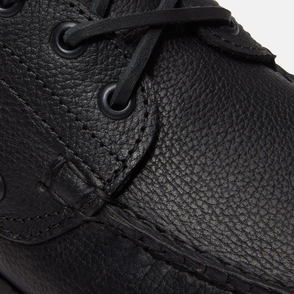 ティンバーランド スリーアイラグハンドソーン ボートシューズ Timberland 3-EYE LUG HANDSEWN BOAT SHOE オールオーバーブラック メンズ シューズ TB0A2PDQANI