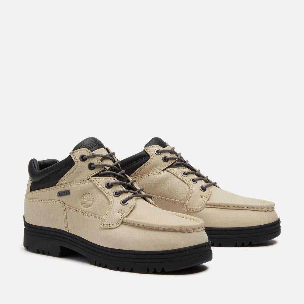 ティンバーランド ヘリテージ GTX モックトゥ ミッド Timberland HERITAGE GTX MOC TOE MID ライトベージュ/ブラック メンズ スニーカー TB0A2JU5AAM
