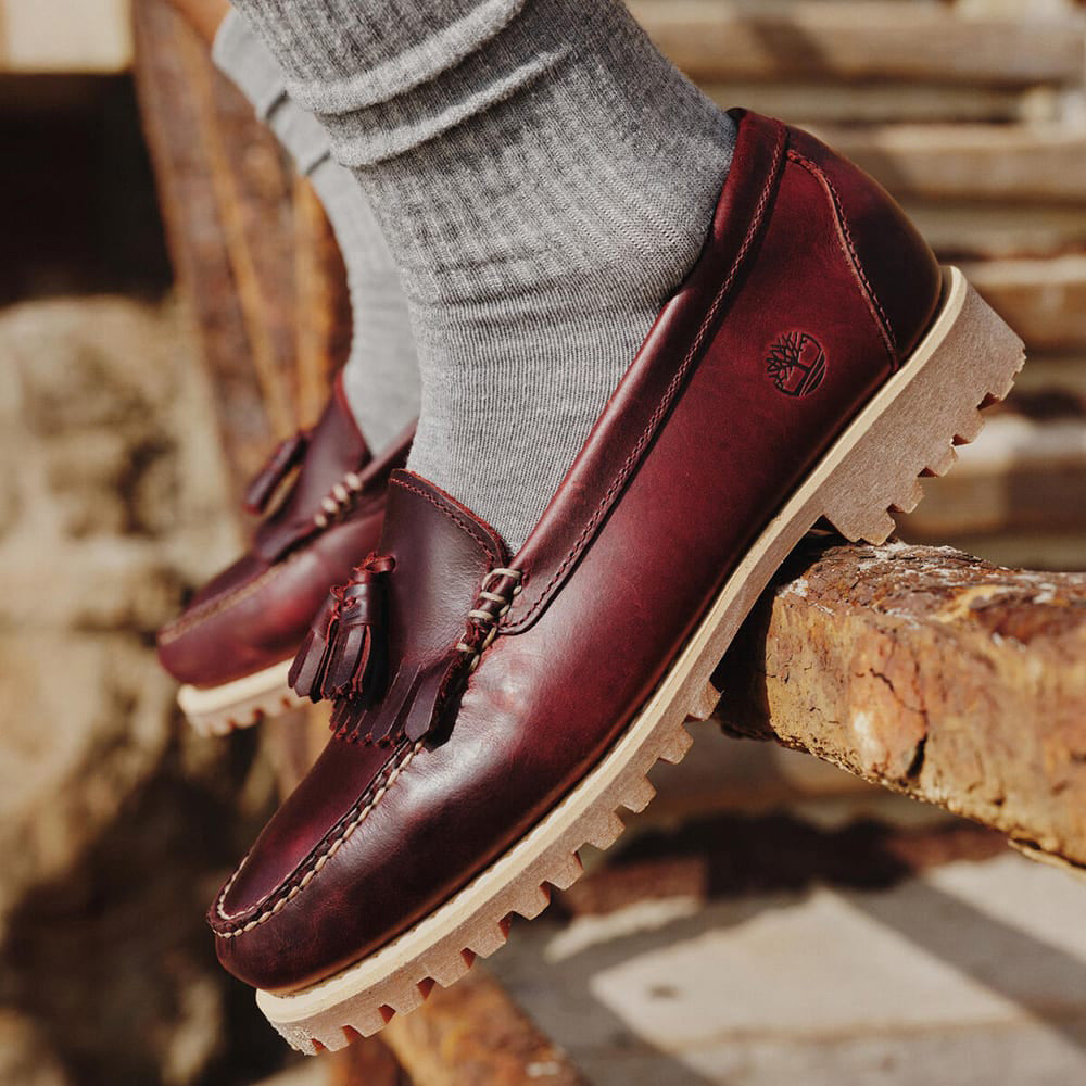 ティンバーランド オーセンティック ローファー Timberland AUTHENTIC LOAFER バーガンディー メンズ シューズ TB0A2MSCEIW