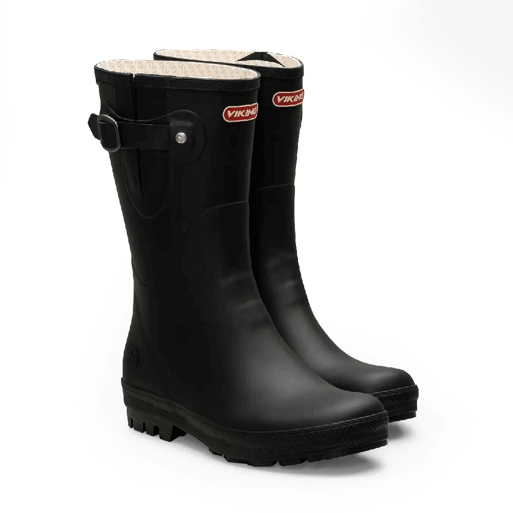 ヴィーキング ヘッダ VIKING Hedda Black レディース レインブーツ 防水シューズ VF-36500-2