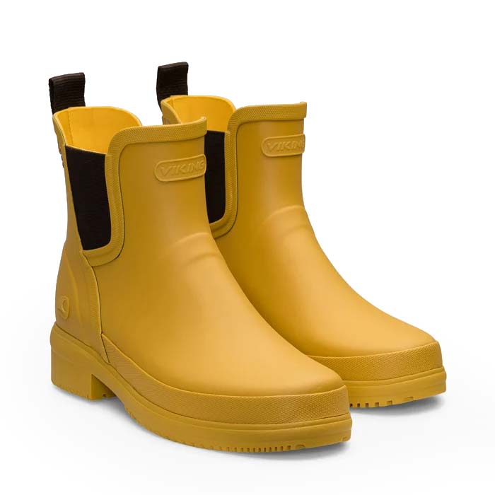 ヴィーキング ギダ VIKING Gyda Yellow レディース レインブーツ 防水シューズ VF-37500-13