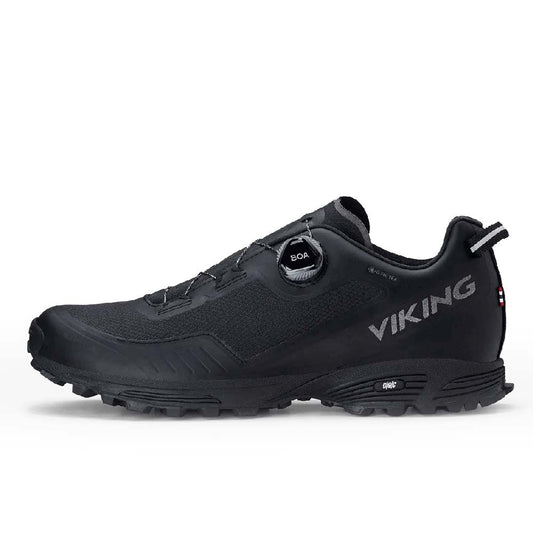 ヴィーキング アナコンダ ライト 5 ロー ゴアテックス ボア VIKING Anaconda Light 5 Low GTX BOA Black メンズ レディース 登山 GORE-TEX 透湿 防水シューズ VF-51200-2