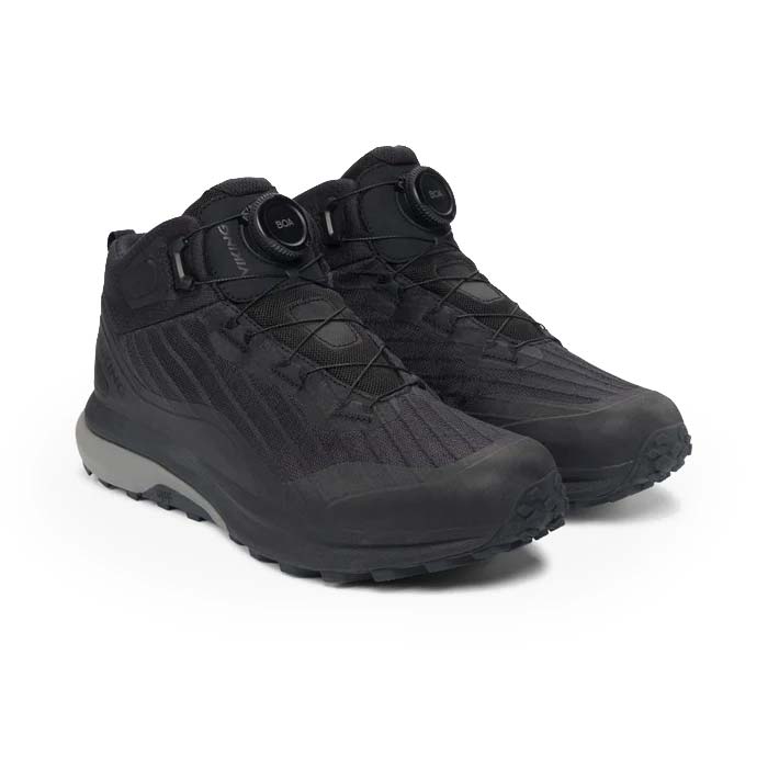 ヴィーキング アナコンダ トレイル ミッド ゴアテックス ボア VIKING Anaconda Trail Mid GTX BOA Black メンズ 登山 GORE-TEX 透湿 防水シューズ VF-53925-2