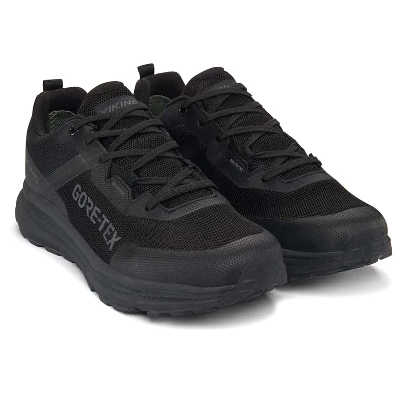 ヴィーキング ストライド ロー ゴアテックス VIKING Stride Low GTX BLACK メンズ トレイル 登山 透湿 防水シューズ VF-94580-2