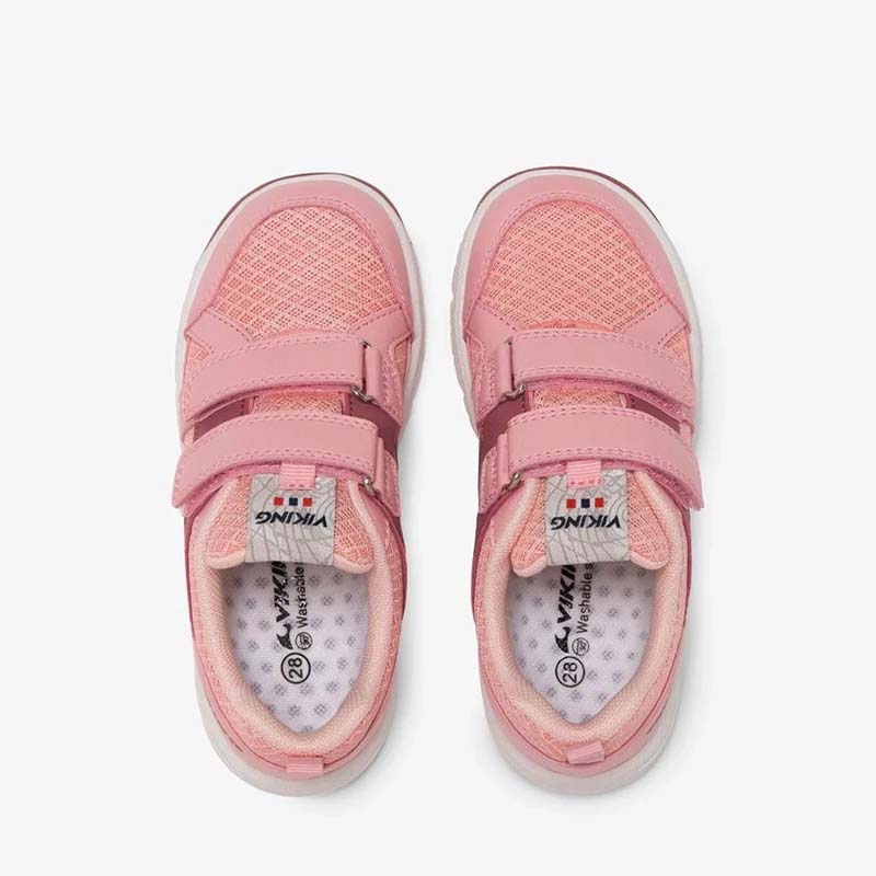 ヴィーキング オッダ 2ベルクロ VIKING Odda 2V LIGHT PINK キッズ スニーカー VF-48920-98