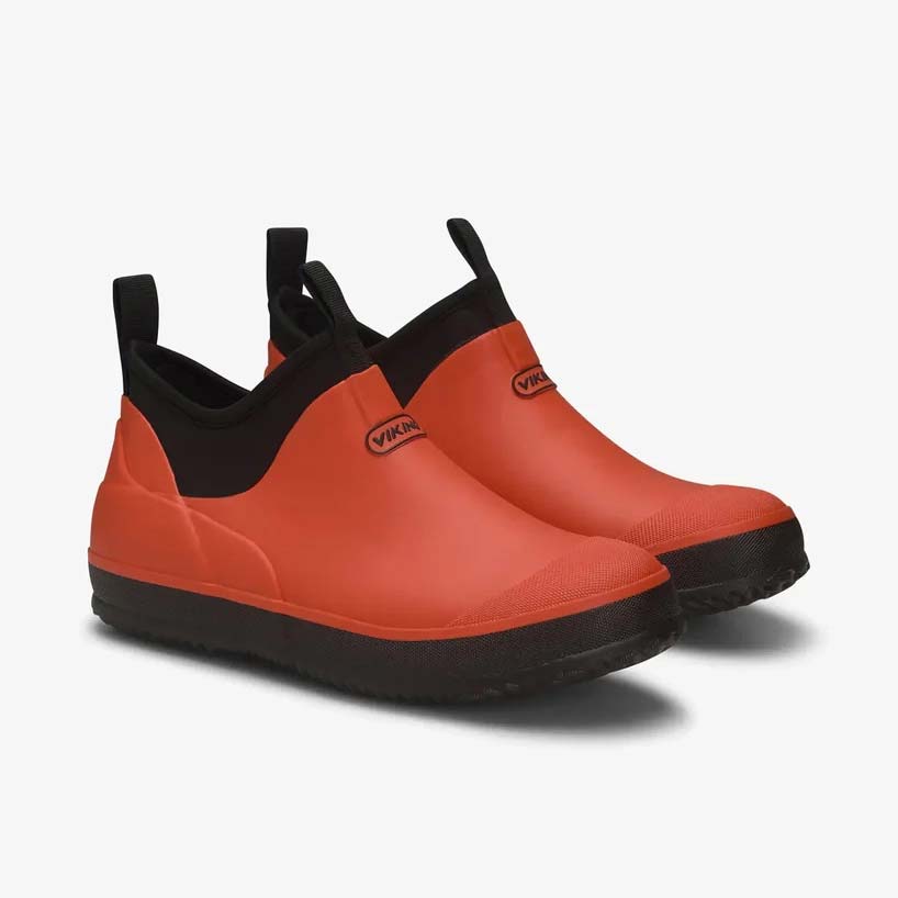 ヴィーキング ペイブメント ネオ VIKING Pavement Neo RED/BLACK レディース スニーカー レインブーツ 防水シューズ VF-50070-1002