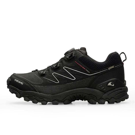 ヴィーキング アナコンダ フォーバイフォー ロー ゴアテックス ボア VIKING Anaconda 4x4 Low GTX BOA BLACK/ORAN レディース 登山 GORE-TEX 透湿 防水シューズ VF-55200-231