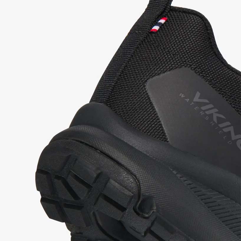 ヴィーキング ストライド ロー ウォータープルーフ VIKING Stride Low WP Black メンズ 登山 防水 登山 街履き スニーカー VF-94560-2