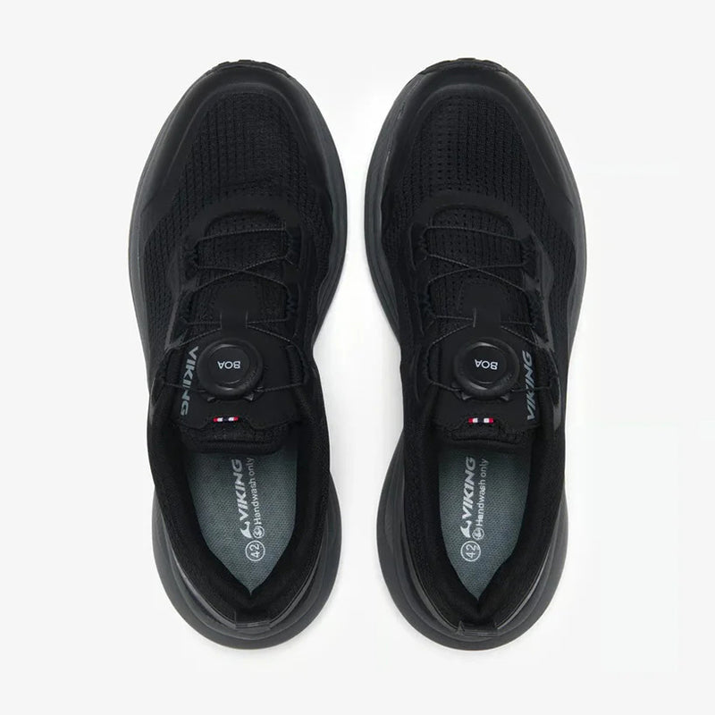 ヴィーキング モーション ロー ボア VIKING Motion Low BOA Black/Charcoal メンズ スニーカー VF-55660