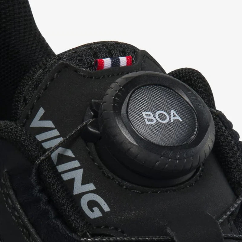 ヴィーキング モーション ロー ボア VIKING Motion Low BOA Black/Charcoal メンズ スニーカー VF-55660