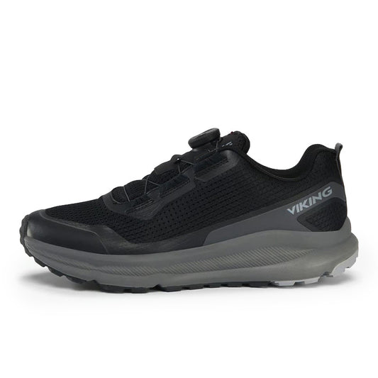 ヴィーキング モーション ロー ボア VIKING Motion Low BOA Black/Charcoal メンズ スニーカー VF-55660