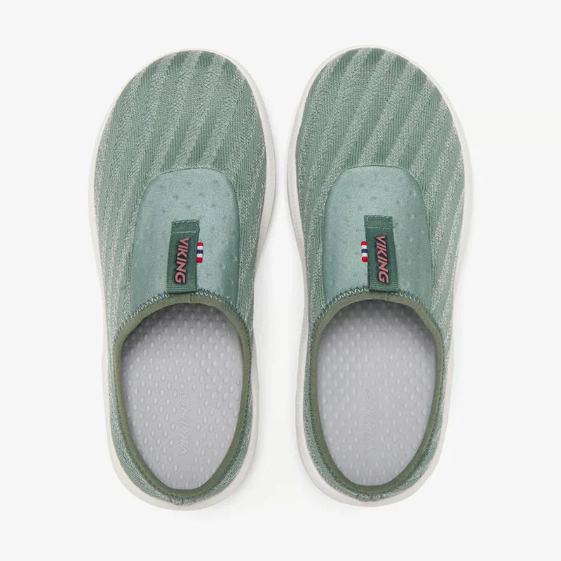 ヴィーキング バランス ミュール VIKING Balance Mule Green/Old Rose レディース スニーカー VF-55715