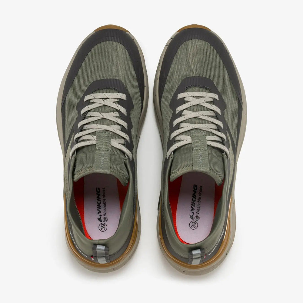 ヴィーキング ハーモメンタム GTX VIKING HER MOMENTUM GTX Olive レディース スニーカー VF-56730-37