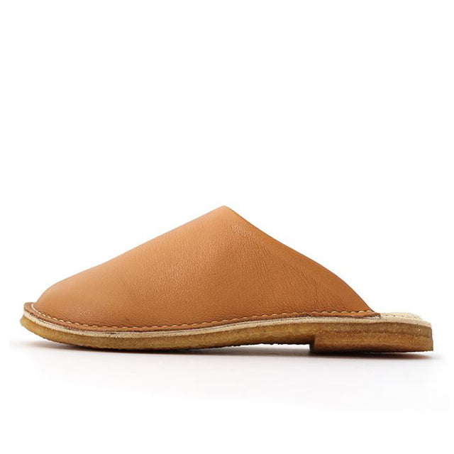 リーラ ヤマトトコロタニ 屋外用 スムースレザー サボ サンダル 高級 スリッパ Reela Yamato Tokorotani 和 所谷 ファッション 国産 日本製 本革 引越し祝い 新築祝い キャメル YMS801-CML/YLS811-CML