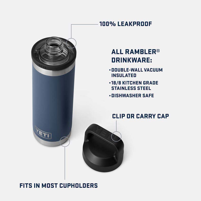 18 oz Water Bottle 使用例・機能説明（別カラーの参考画像）