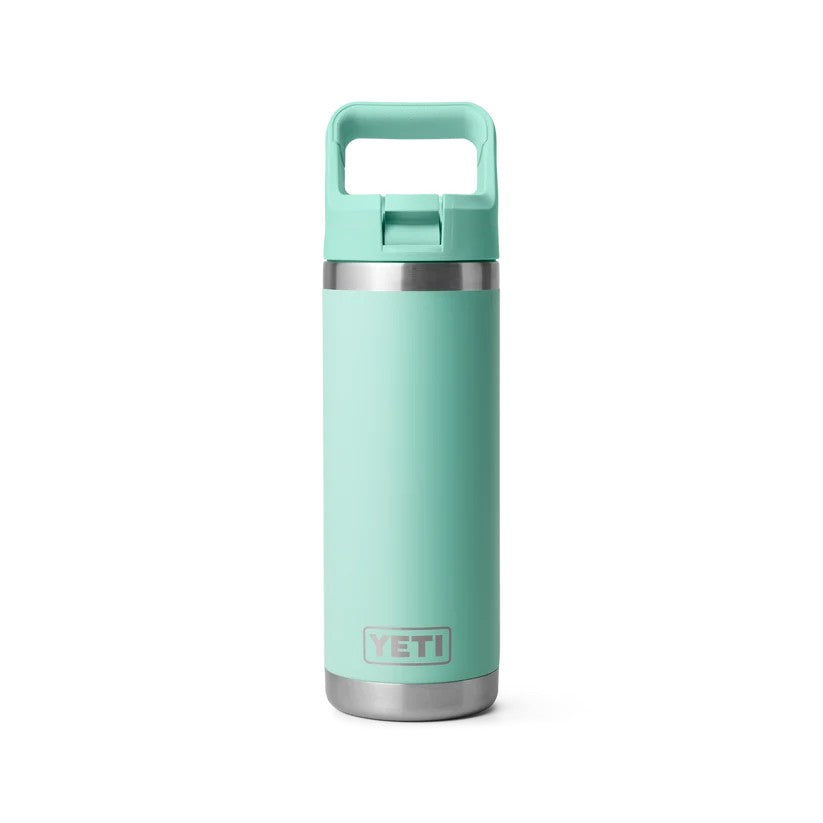 YETI イエティ RAMBLER 18 OZ WATER BOTTLE WITH STRAW CAP 21071504085 SEAFOAM