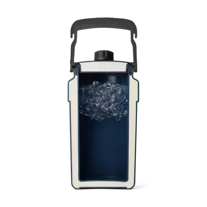 SILO40 OZ JUG WITH MAGSLIDER STRAW CAP 使用例・機能説明（別カラーの参考画像）